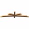 Ekena Millwork Davenport Timber Gable Bracket, Western Red Cedar, 84"W x 21"H x 3 1/2"D x 3 1/2"F, 6/12 Pitch GBW084X21X0404DAV00SWR - alternate 2